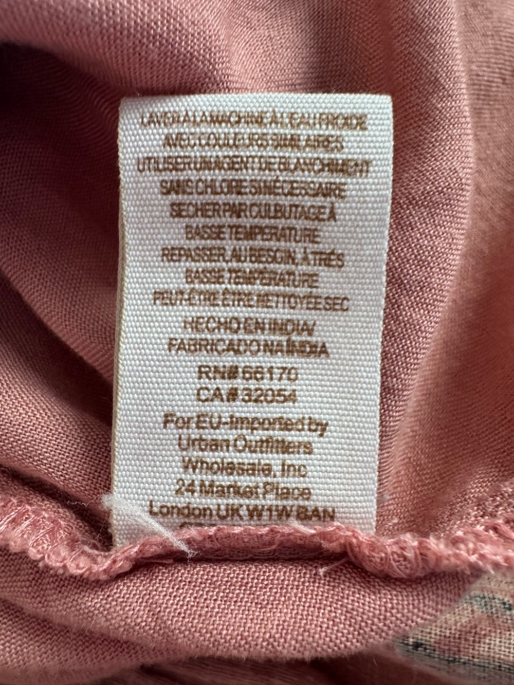 Free People Anita Tiered Ruffle Floral Print Maxi Dress in Desert Rose Size M - Picture 9 of 9
